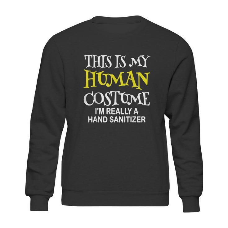 Im Really A Hand Sanitizer Halloween Costume Sweatshirt