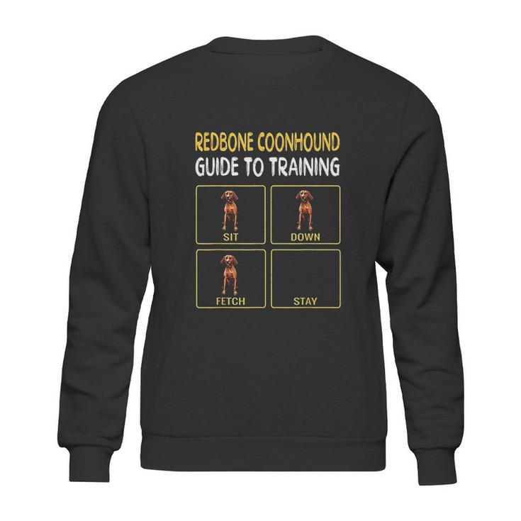 Redbone Coonhound Guide To Training Dog Obedience Sweatshirt