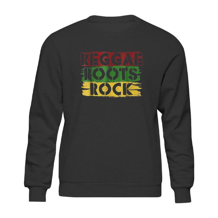 Reggae Roots Rock  Jamaica Rastafari Sweatshirt