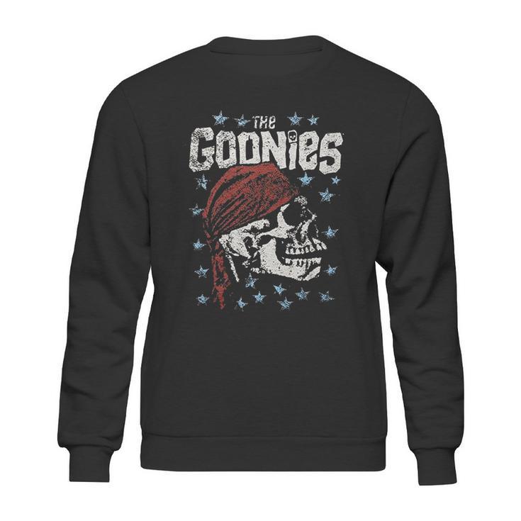 Ripple Junction Goonies Adult Side Skull Light Weight Sweatshirt