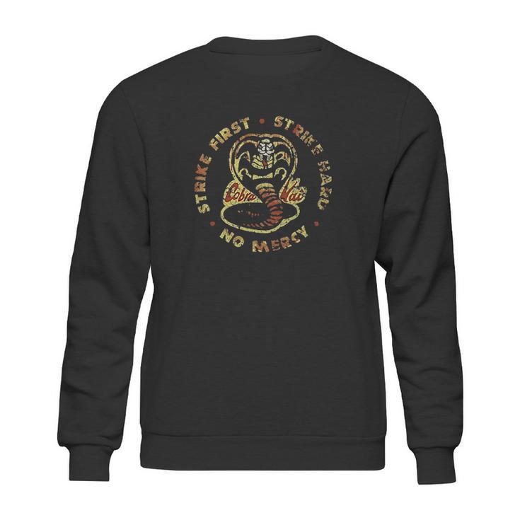 Ripple Junction Karate Kid Unisex Bloody Cobra Kai Crew Sweatshirt