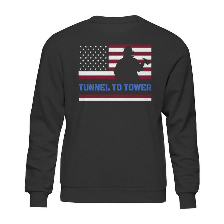 Rush Tunnel To Tower   Vintage Firefighter Gift V2 Sweatshirt