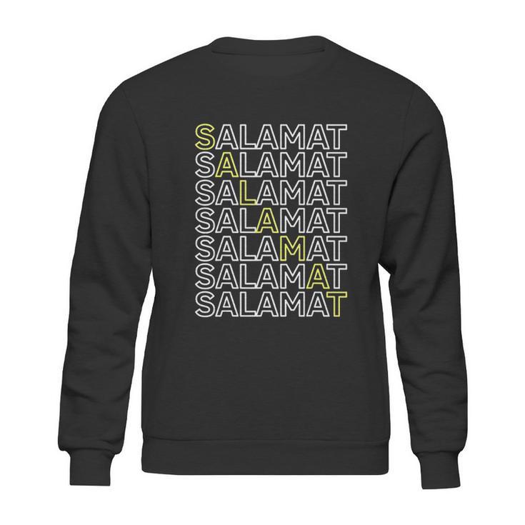 Salamat Filipino Tagalog Pinoy Pinay Sweatshirt