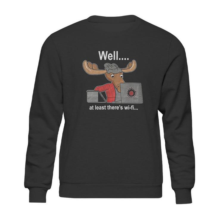 Sam Winchester Moose Sweatshirt