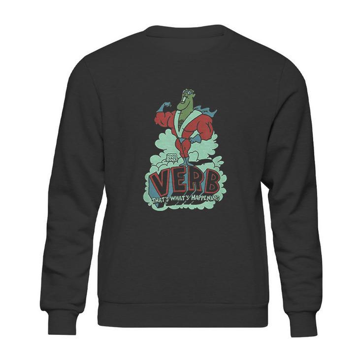 Schoolhouse Rock Verb Sweatshirt