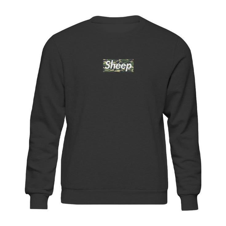 Sheep Camo Box Logo Sweatshirt