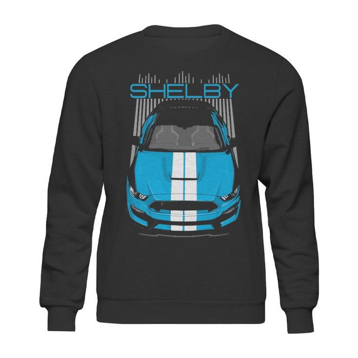 Shelby Gt350   Grabber Blue Sweatshirt