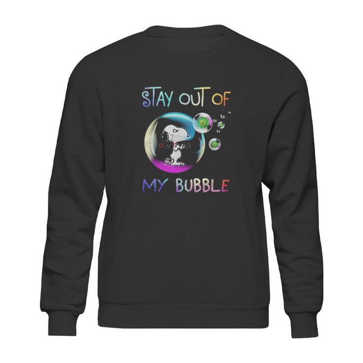 Snoopy Stay Out Of My Bubble Shirt Sweatshirt