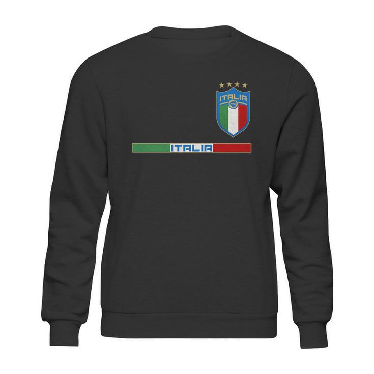 Soccer Team Championship Italia Italy Logo Sweatshirt