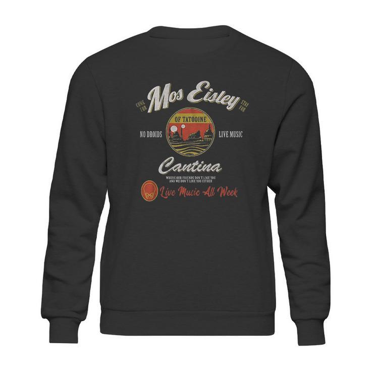 Star Wars Mos Eisley Cantina Tatooine Mens Adult Graphic Sweatshirt