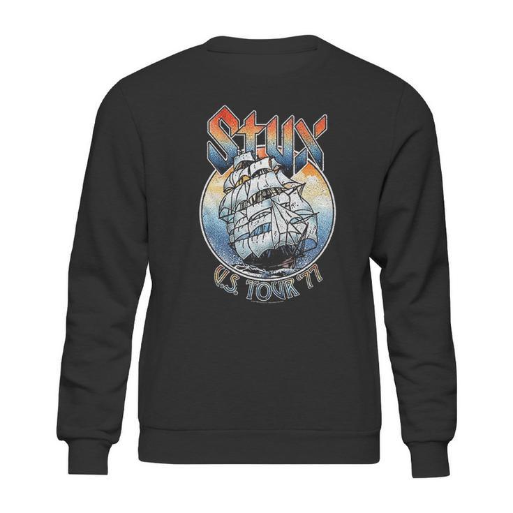 Styx 1977 Tour Black Sweatshirt