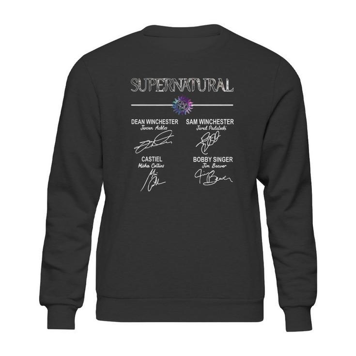 Supernatural Dean Winchester And Sam Winchester Sweatshirt