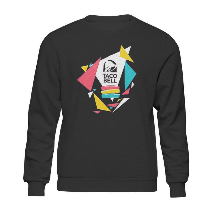 Taco Bell Confetti Logo Sweatshirt