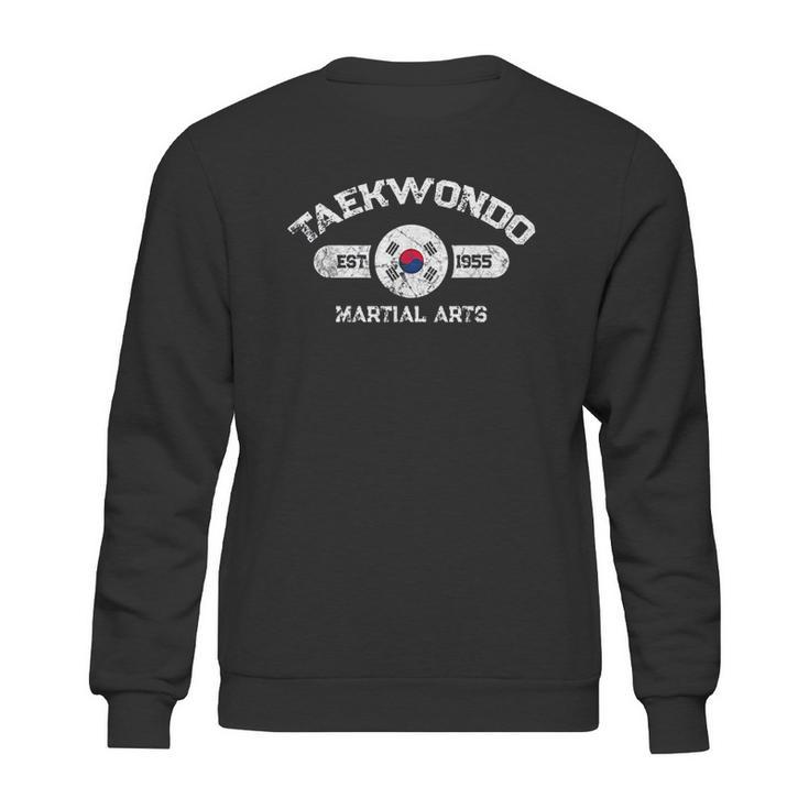 Taekwondo Established 1955 Tae Kwon Do Gift Martial Arts Sweatshirt