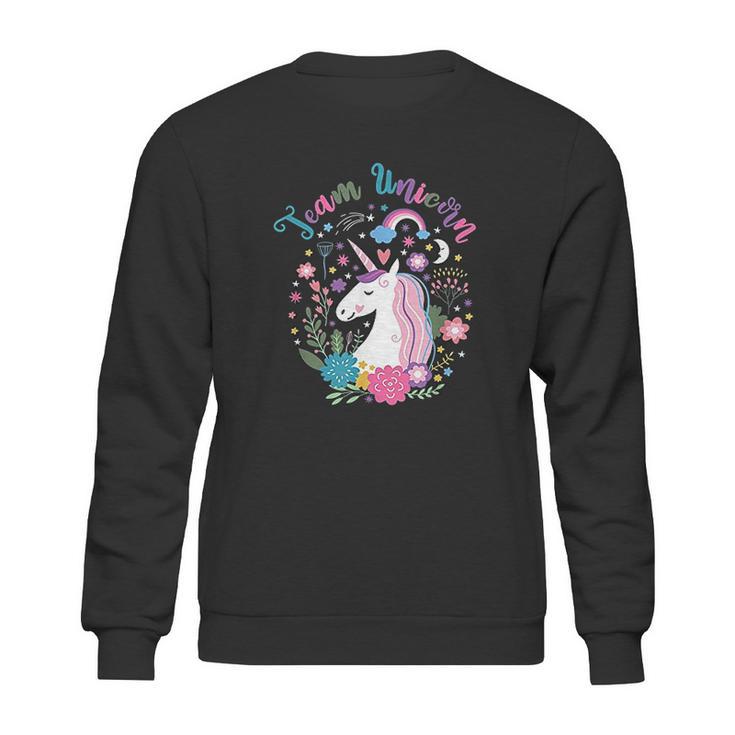 Team Unicorn   Magical Unicorn Sweatshirt