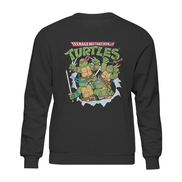 Teenage Mutant Ninja Turtles Break Through Sweatshirt