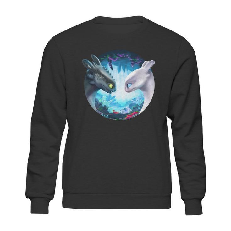 Toothless And Light Fury Sweatshirt