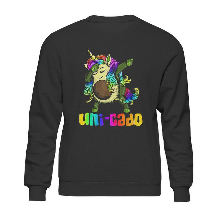 Uni Cado Dabbing Unicorn Avocado Sweatshirt