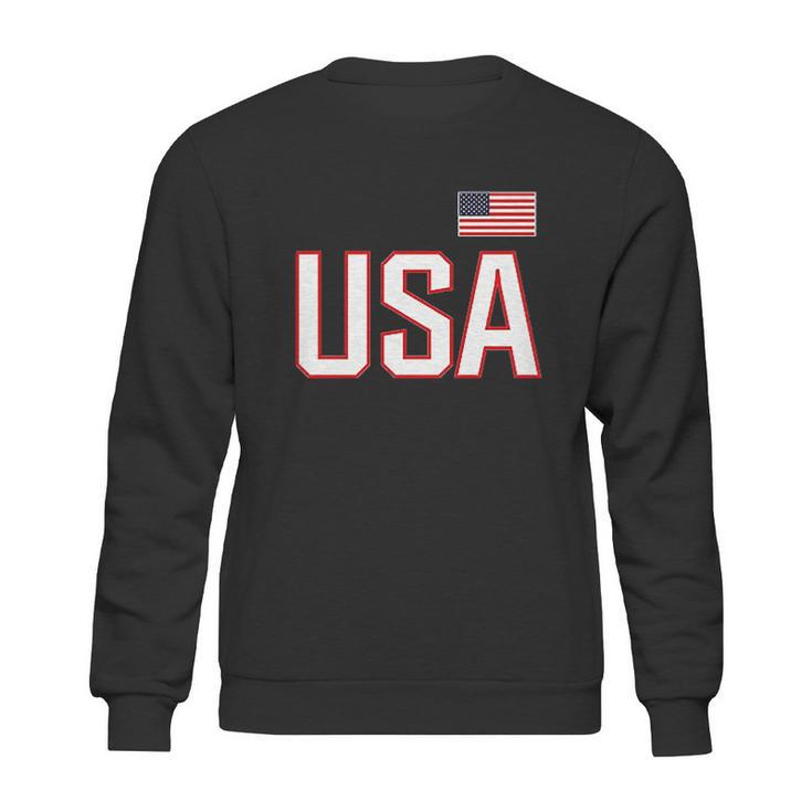 Usa National Pride Deluxe Soft Sweatshirt