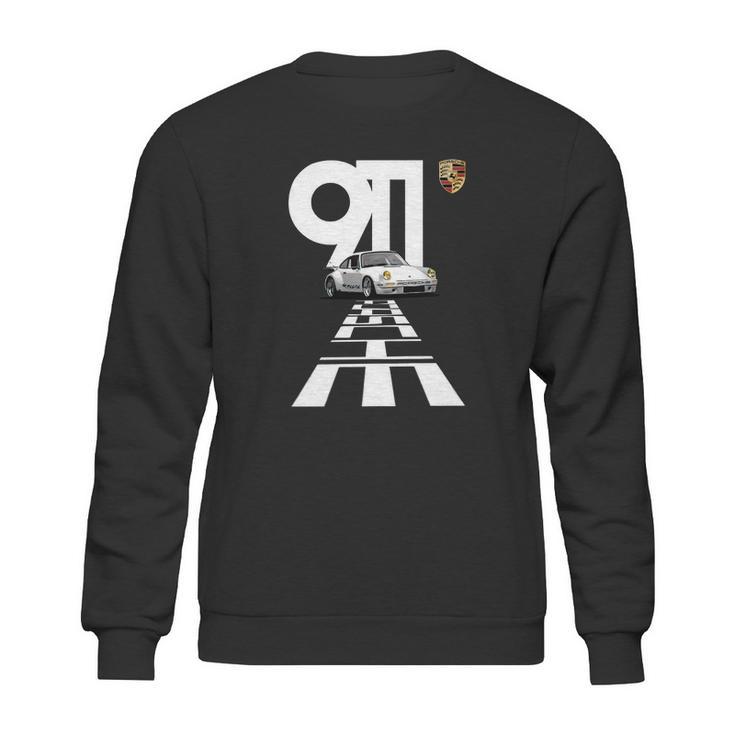 Vintage 911 Porsche Racing Car Sweatshirt