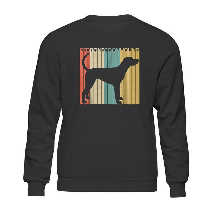 Vintage Redbone Coonhound Dog Sweatshirt