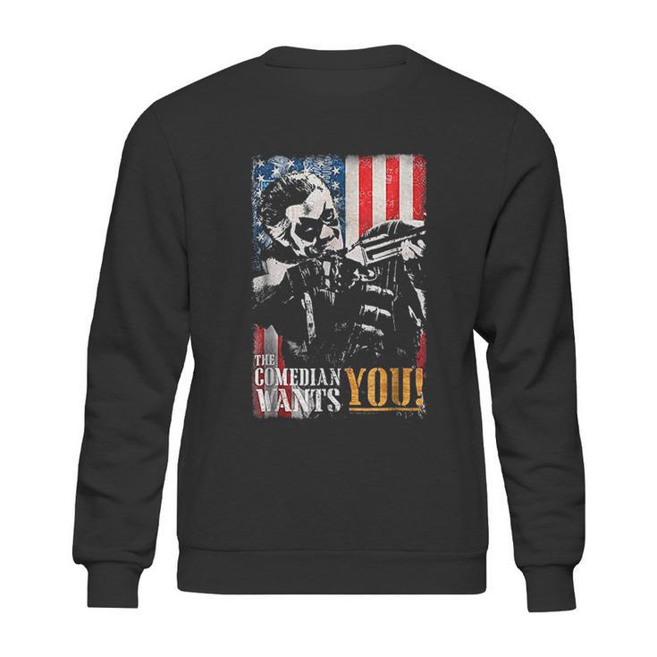 Watchmen The Comedian Wants You Sweatshirt