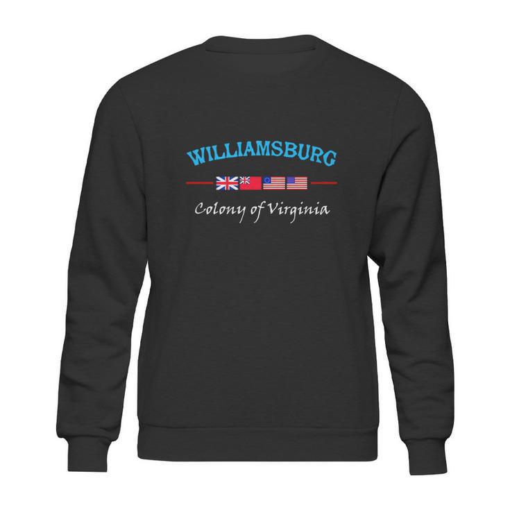 Williamsburg Virginia Colony Shirt Sweatshirt