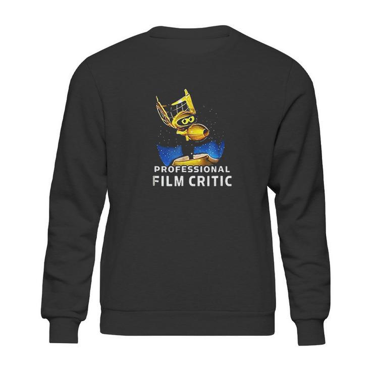 Willietravis Crow Professional Film Critic Sweatshirt