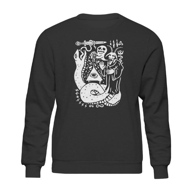 Yo Cult Occult Cult Cults Secret Sweatshirt