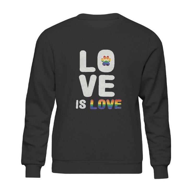 Zack  Zoey Love Is Love Upf Sweatshirt