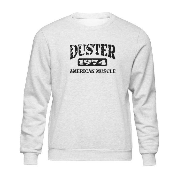 1974 Plymouth Duster American Muscle Car Design Sweatshirt