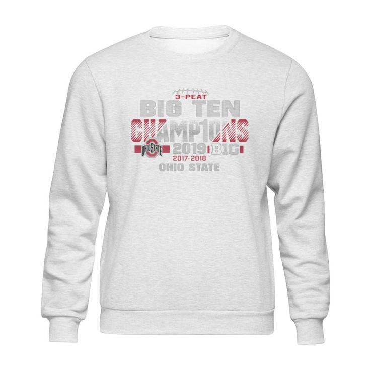 2019 Big Ten Football Champions Ohio State Buckeyes Sweater Sweatshirt