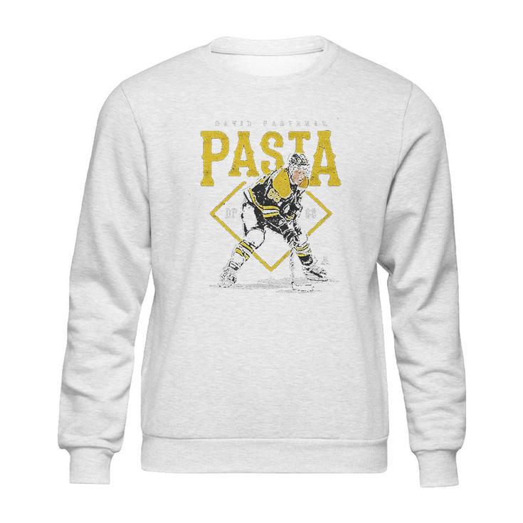 500 Level David Pastrnak Kids David Pastrnak Pasta Sweatshirt