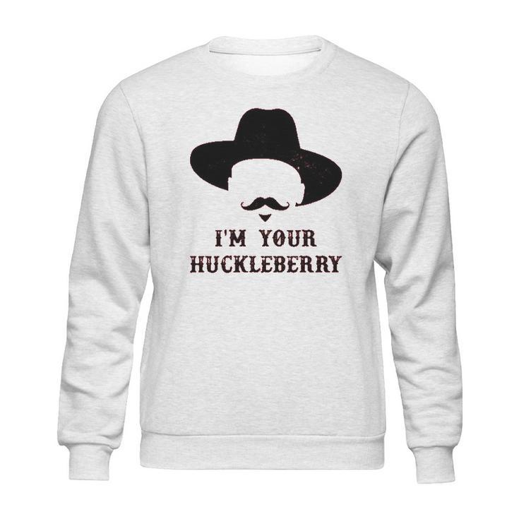 Absurd Ink Im Your Huckleberry Doc Holliday Sweatshirt