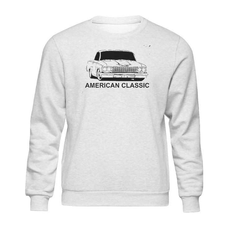 American Classic Muscle Car El Camino Ss Muscle Car Graphic Sweatshirt