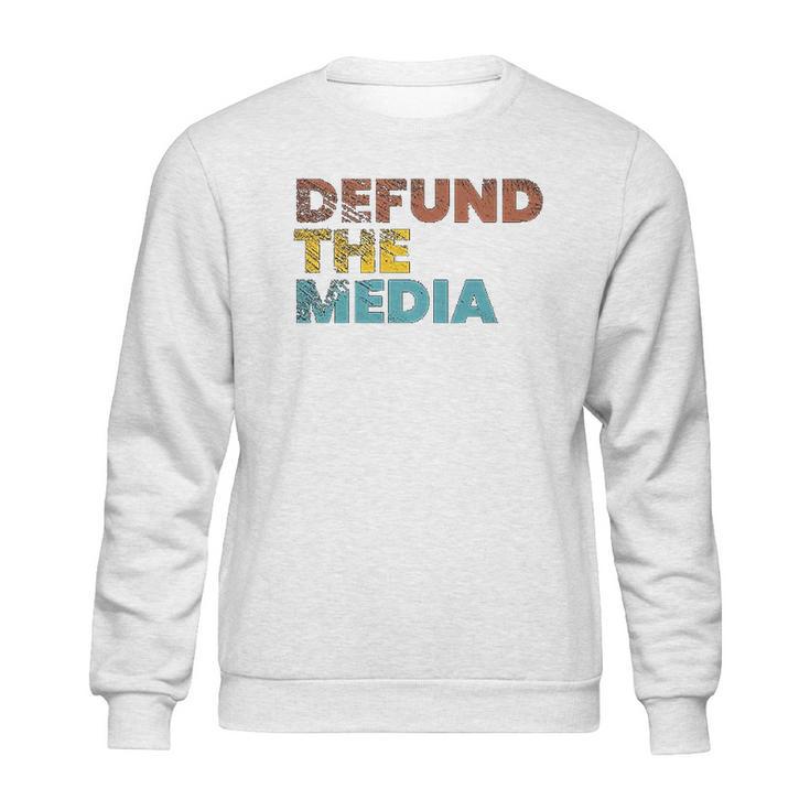 Anti Fake News Efund The Media Apparel Sweatshirt