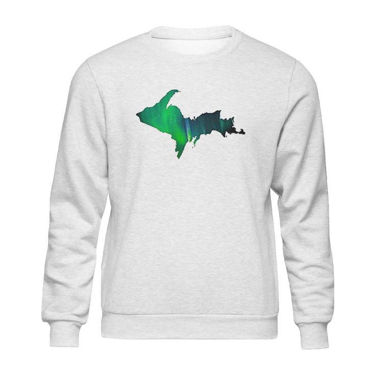 Aurora Borealis Up Sweatshirt