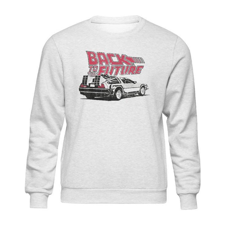 Back To The Future Delorean Graphic Sweatshirt