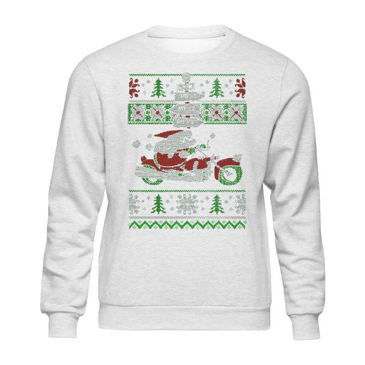 Biker Santa V2 Sweatshirt