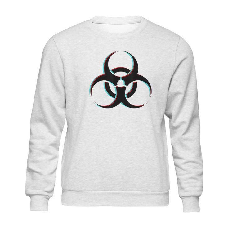 Biohazard Radioactive Symbol Nuclear Sweatshirt