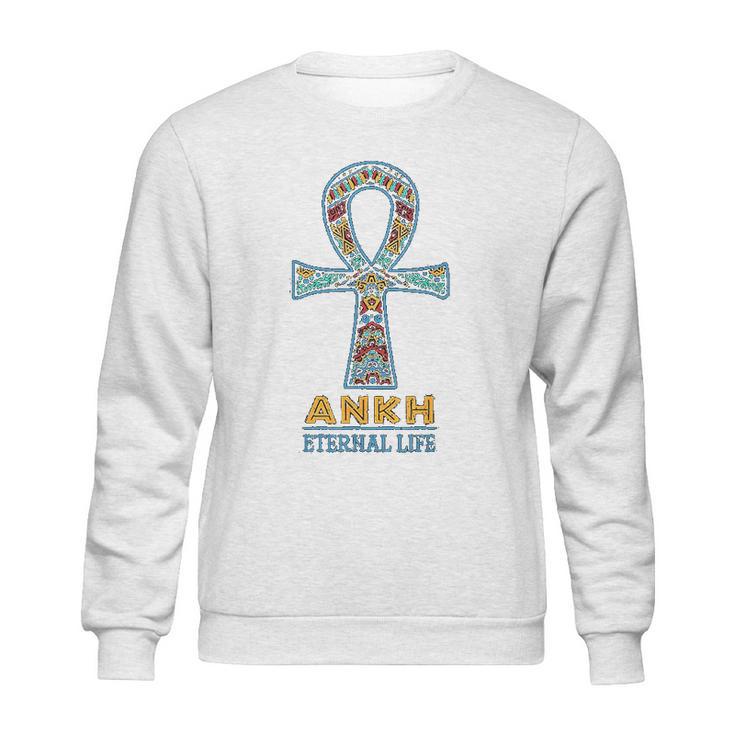 Black History African American Ankh Cross African Symbol Sweatshirt