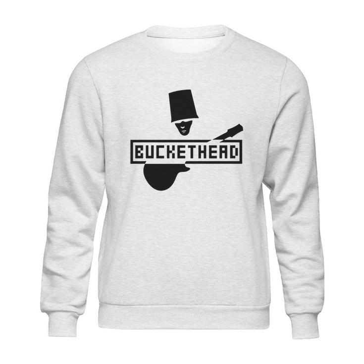 Buckethead Retro Guitar T-Shirt Sweatshirt