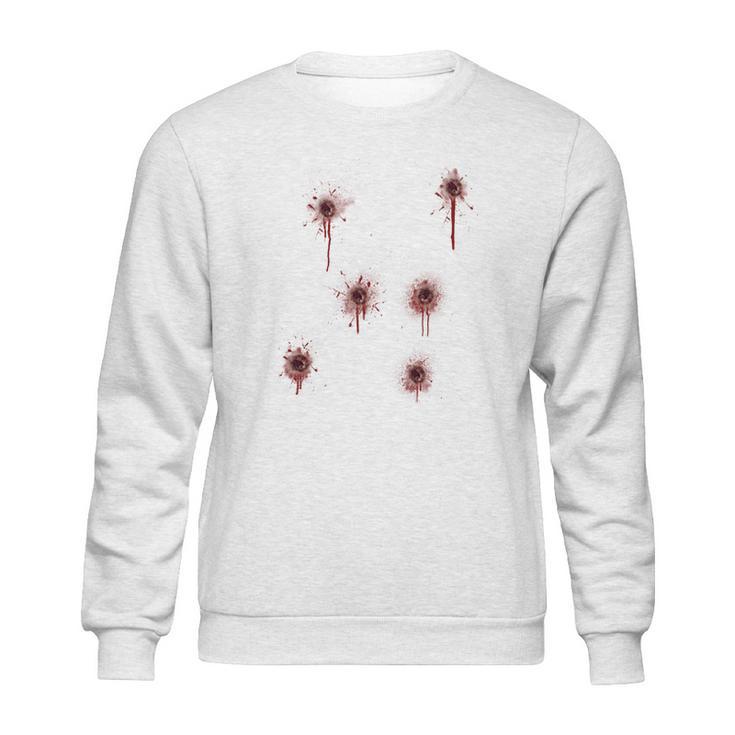 Bullet Holes Costume Sweatshirt