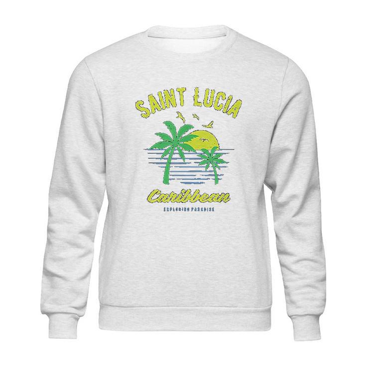 Caribbean Saint Lucia Sweatshirt