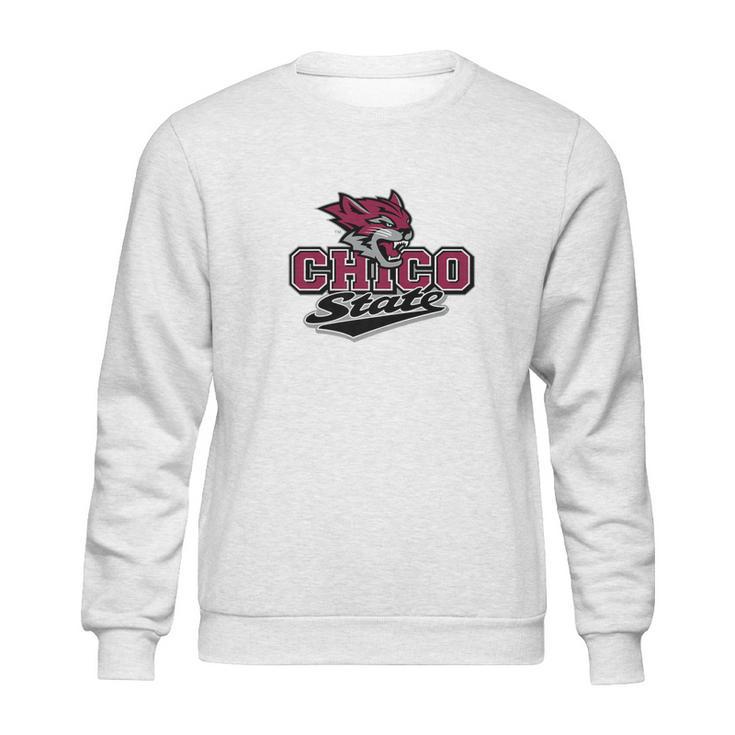 Chico State University Wildcats Ppchi05 Sweatshirt