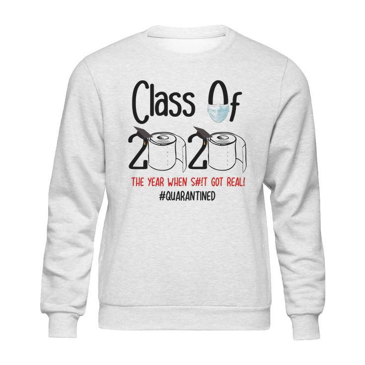 Class Of 2020 Quarantine Pandemic Social Distancing Gift For Student T-Shirt Sweatshirt