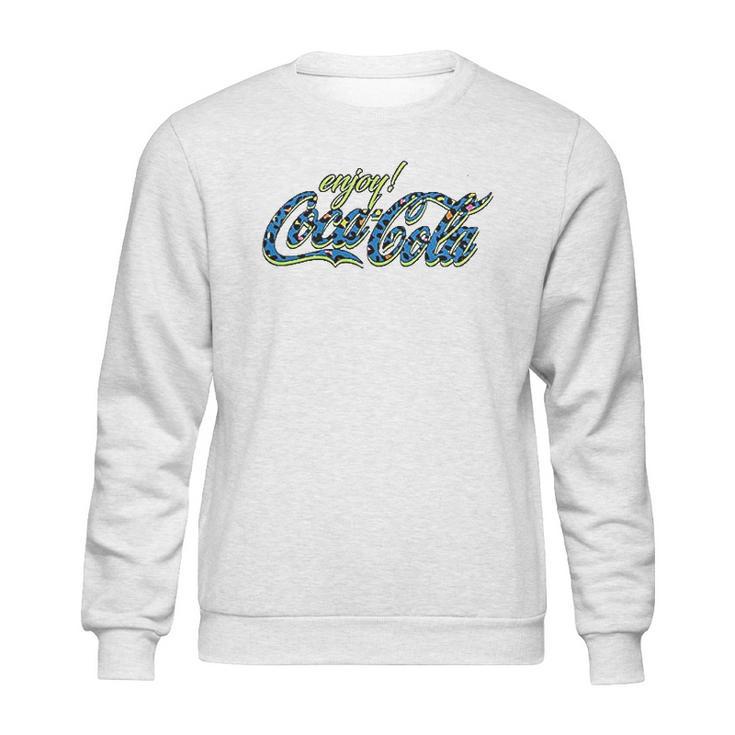 Cocacola 80S Leopard Sweatshirt