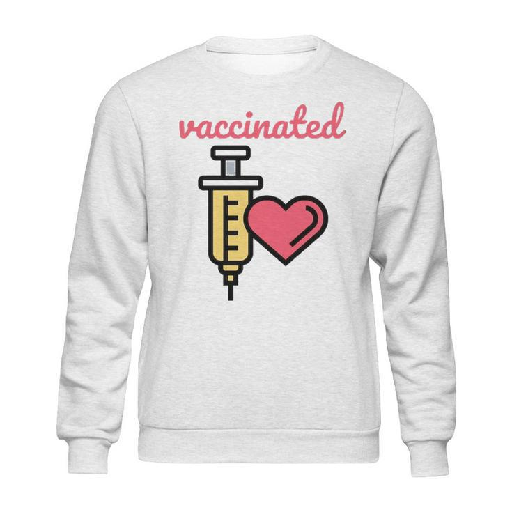 Corona Vaccinated Classic Sweatshirt