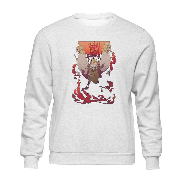 Demon Slayer Men On Fire Sweatshirt