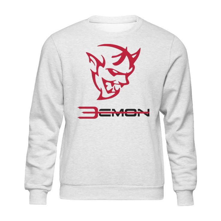 Dodge Demon Graphic Design Printed Casual Daily Basic Sweatshirt